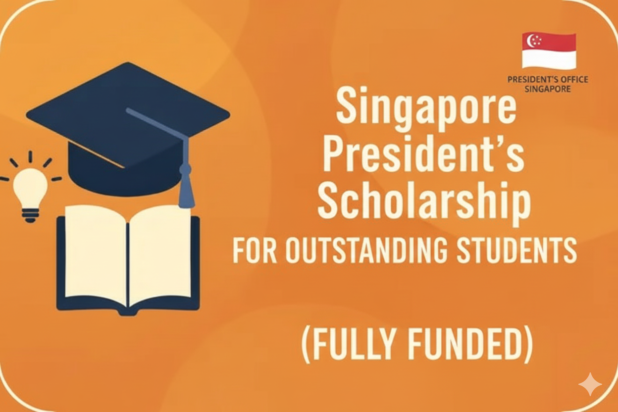 Singapore President’s Scholarship at the National University of Singapore (Fully Funded) — How to Apply & Eligibility