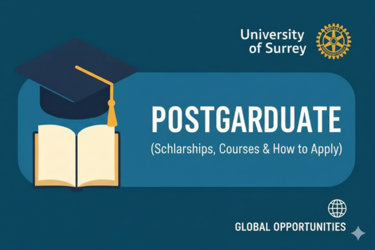 University of Surrey Postgraduate (Scholarships, Courses & How to Apply)