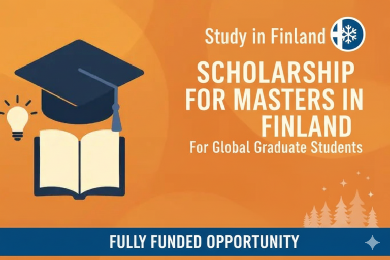 Scholarship for Masters in Finland 2026 – Fully Funded Opportunities