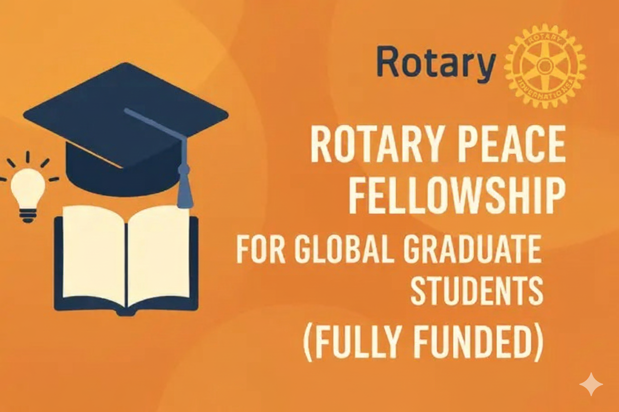 Rotary Peace Fellowship Scholarship for International Students (Fully Funded)