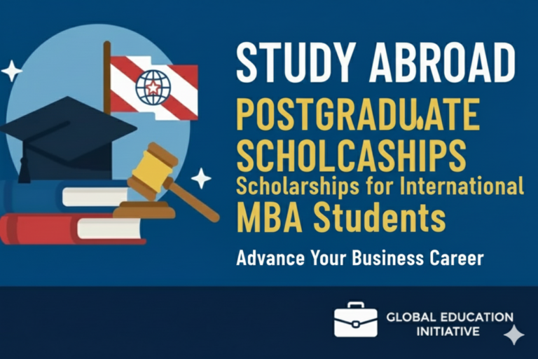 Scholarships for International MBA Students