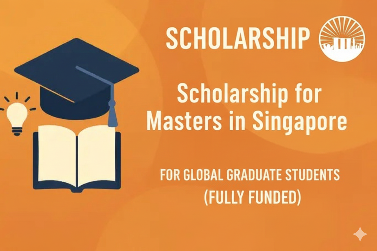 Scholarship for Masters in Singapore 2026 – Fully Funded Opportunities for International Students