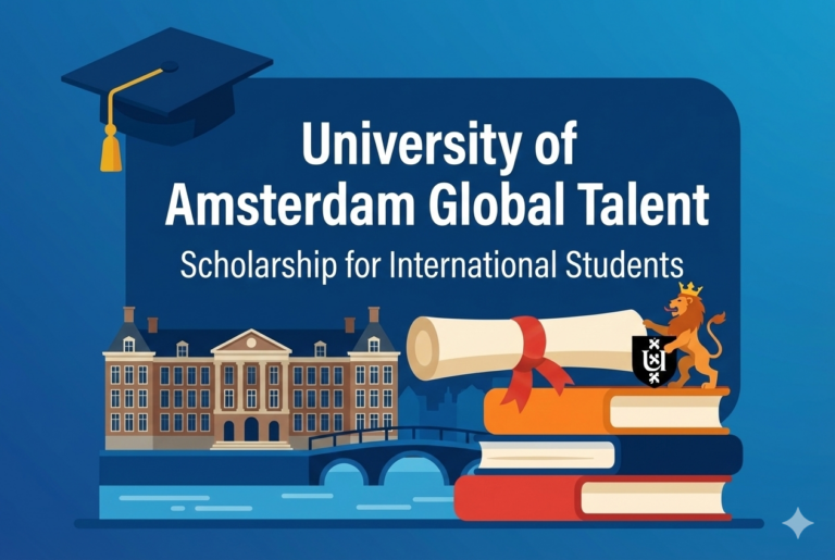 University of Amsterdam Global Talent Undergraduate Scholarships