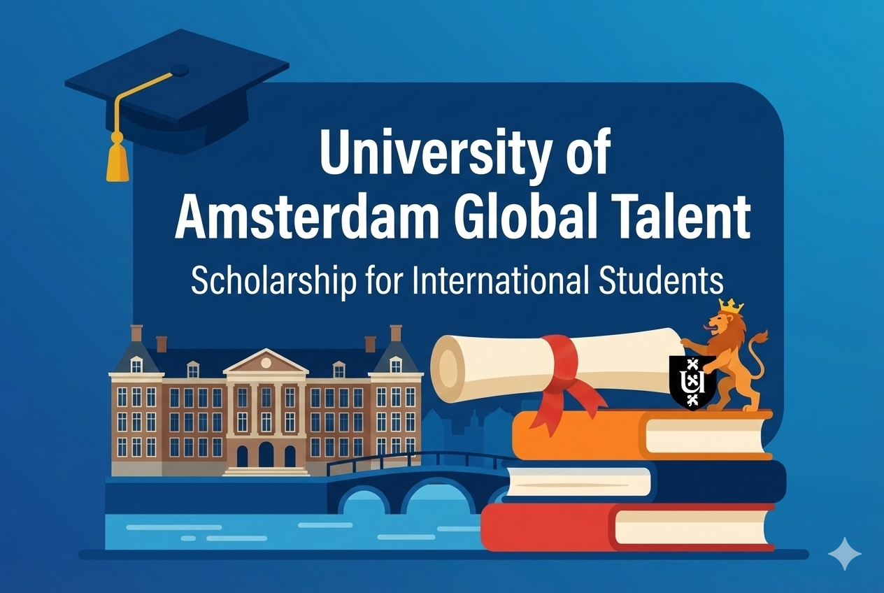 University of Amsterdam Global Talent Undergraduate Scholarships