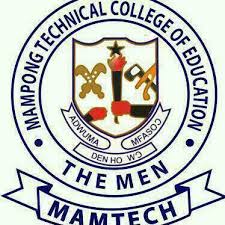 Mampong Technical College of Education Fees Schedule