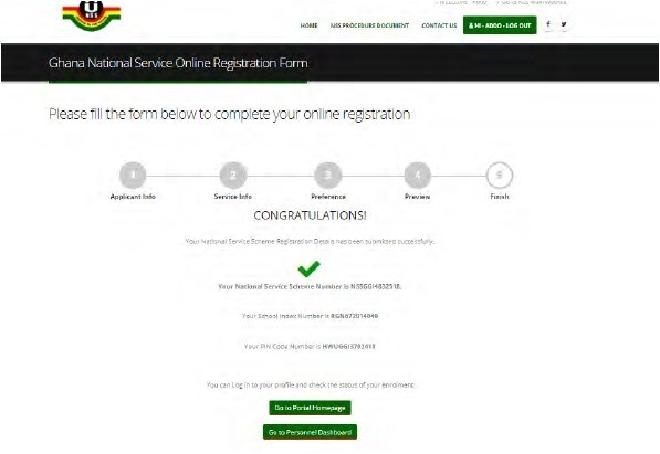 NSS Registration Procedures