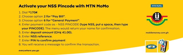 How to Make Payment For NSS Pin codes Via Mobile Money