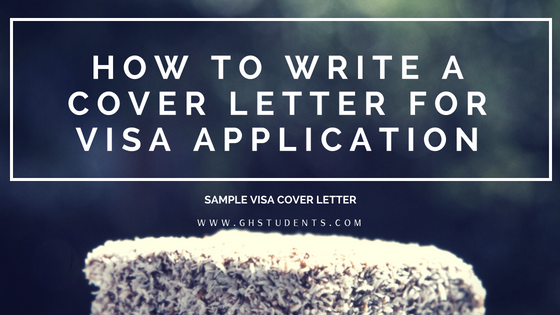 How to Write a Cover Letter for Visa Application