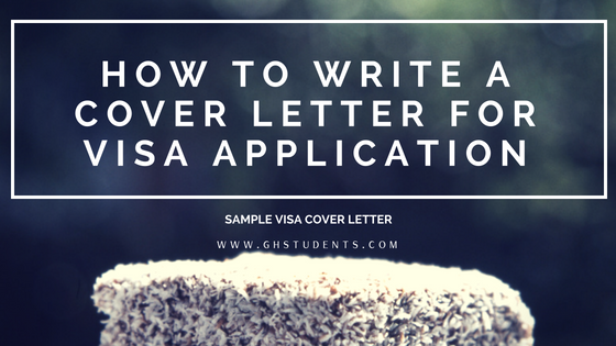 How to Write a Cover Letter for Visa Application | Sample ... (560 x 315 Pixel)