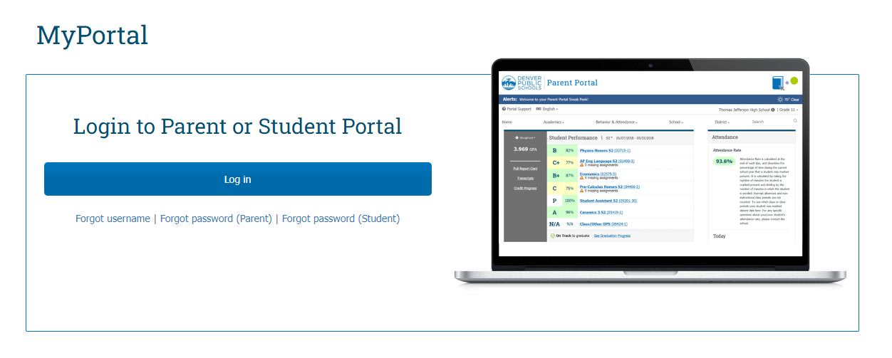 DPS Student Portal
