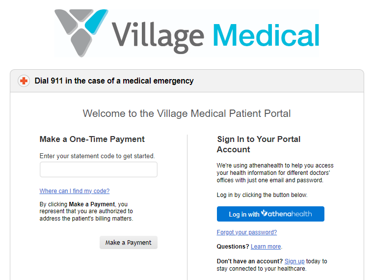 Village Medical Patient Portal (How to Access the Portal)