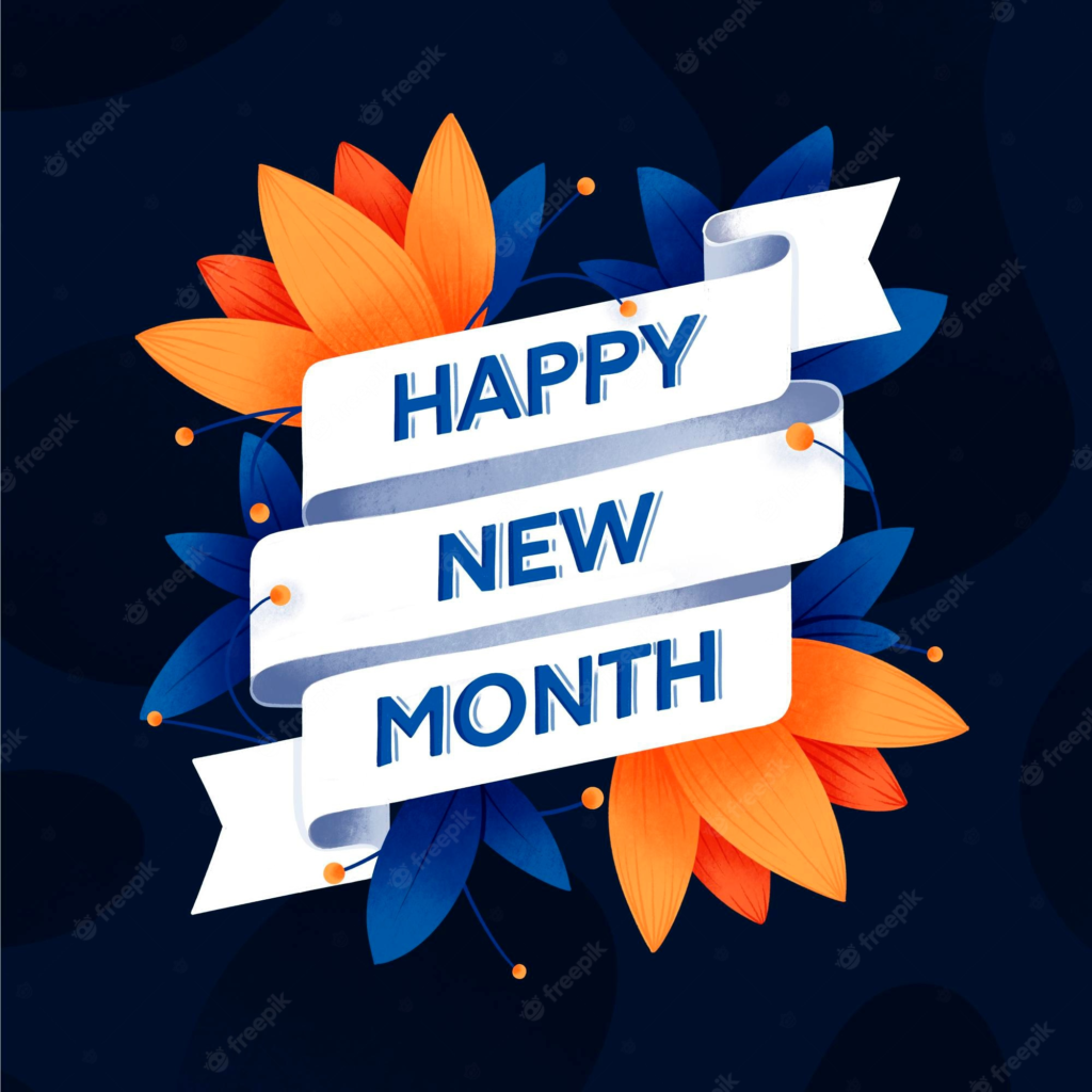 happy new month boss