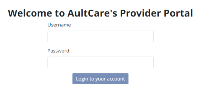 AultCare Provider Portal