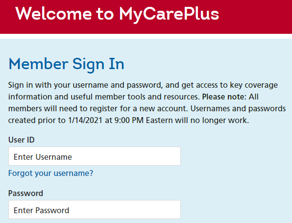 CarePlus Provider Portal Careplus Healthtrioconnect Com   CarePlus Member Login 