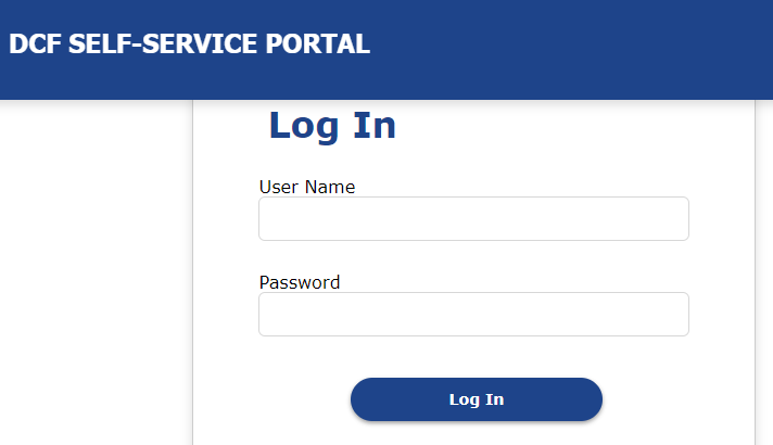 DCF Self Service Portal Login Cssp kees ks gov